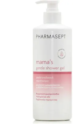 Pharmasept Mama's Gentle Shower Gel Απαλό Ενυδατικό Αφρόλουτρο, Κατάλληλο για την Εγκυμοσύνη 500ml
