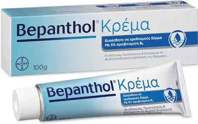 Bepanthol Κρέμα Ανάπλασης & Ενυδάτωσης Για Δέρμα Ευαίσθητο Σε Ερεθισμούς 100gr