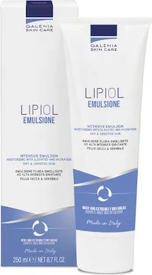 Cerion Lipiol Emulsione Γαλάκτωμα Εντατικής Ενυδάτωσης 250ml