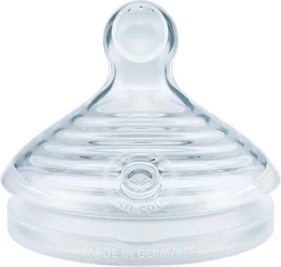 Nuk For Nature Θηλή από Σιλικόνη Μικρής Ροής για 0+ μηνών