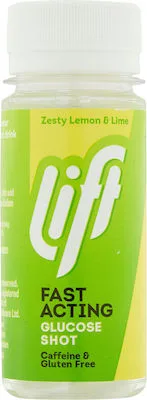 Gluco Lift Fast Acting Glucose Juice Shot με Γεύση Zesty Lemon Lime, 60ml