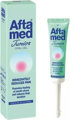 Aftamed Junior Oral Gel Στοματική Γέλη για Παιδιά, 10ml