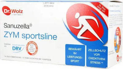 Power Health Sanuzella ZYM Συμπλήρωμα Διατροφής Αθλητών για Ενέργεια και Τόνωση 14 Αμπούλες x 20ml και 14 Κάψουλες