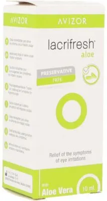 Avizor Lactifresh With Aloe Vera 10ml Οφθαλμικές Σταγόνες με Αλόη