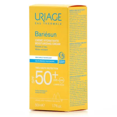 Uriage Bariesun Για Ευαίσθητη Επιδερμίδα Αδιάβροχη Αντηλιακή Κρέμα Προσώπου SPF50+ 50ml