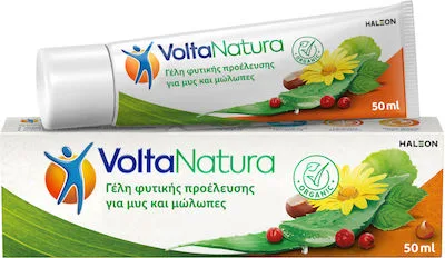VoltaNatura Gel Για Καταπονημένους Μύες - Μώλωπες Και Διαστρέμματα Με Φυσικά Συστατικά, 50ml