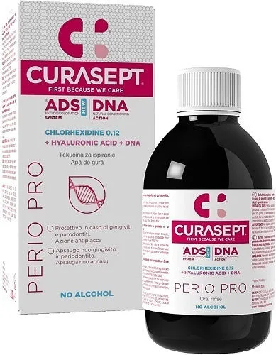 Curaprox Στοματικό Διάλυμα για την Ουλίτιδα κατά της Πλάκας και της Περιοδοντίτιδας 200ml