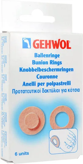 Gehwol Επιθέματα Ring Round για το Κότσι Γυναικείο 6τμχ
