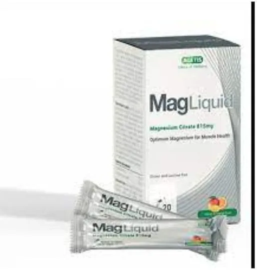 Agetis MagLiquid 815mg 30 sachets, Συμπλήρωμα Διατροφής Μαγνησίου 20 φακελίσκοι με γεύση Μάνγκο & Πορτοκάλι.