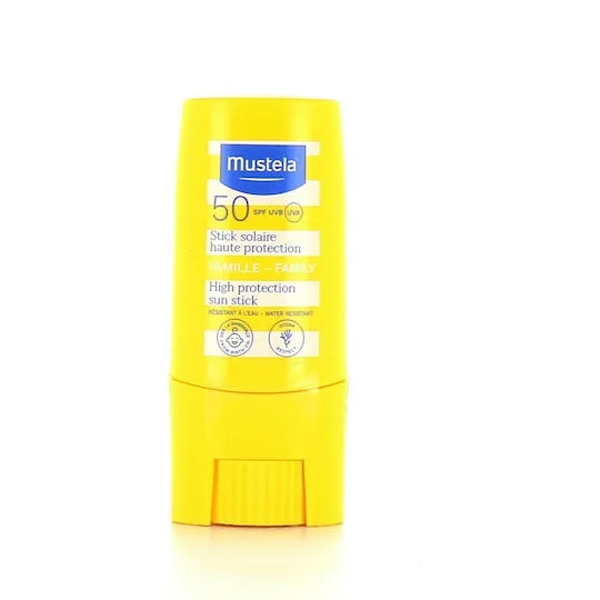 Mustela Family High Protection Sun Stick SPF50 9ml - Αντηλιακό Στικ για Πρόσωπο & Σώμα.