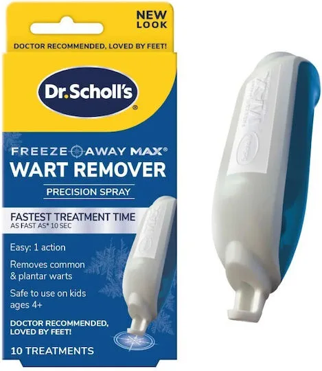 Dr. Scholl's Freeze Away Max Σετ για Αφαίρεση Μυρμηγκιών με Προστατευτικά Επιθέματα, 10τεμ & Συσκευή, 1τεμ, 1σετ