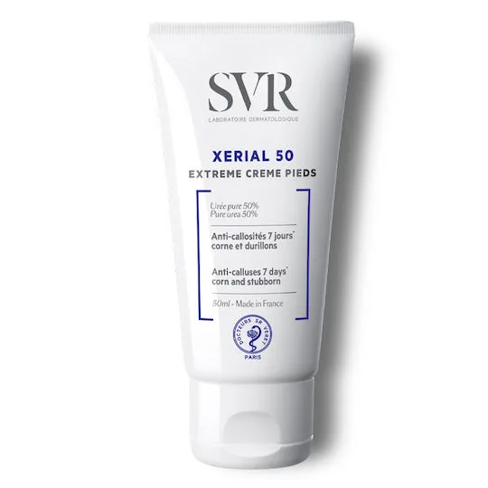 SVR Xerial 50 Extreme Feet Κρέμα Ποδιών με Ουρία για Αντιμετώπιση των Κάλων & των Ρόζων 50ml