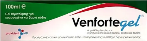 Venforte Gel για Δροσιά στα Πόδια κατά του Αίσθηματος Βάρους και Κούρασης 100ml
