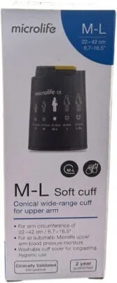 Microlife Soft Cuff Medium-Large - Περιχειρίδα Πιεσομέτρου Μπράτσου