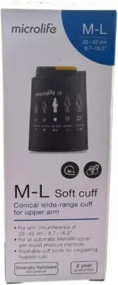 Microlife Soft Cuff Medium-Large - Περιχειρίδα Πιεσομέτρου Μπράτσου