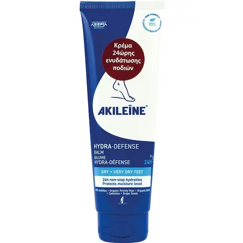Akileine Κρέμα Ενυδάτωσης Ποδιών Hydra Defense Balm 125ml