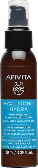 Apivita Hyaluronic Hydra Leave In Conditioner Ενυδάτωσης για Όλους τους Τύπους Μαλλιών 100ml