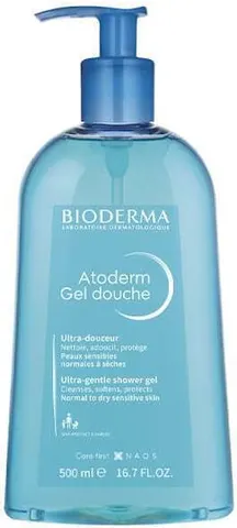 Bioderma Atoderm Gentle Cleansing Gel (500ml) - Τζελ Ήπιου Καθαρισμού για Σώμα, Πρόσωπο & Χέρια