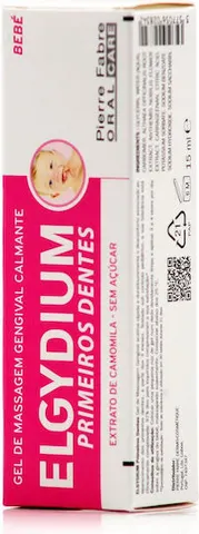 Elgydium Babies Teething Massage Gel (15ml) - Ανακουφιστικό Τζελ Μασαζ Ούλων για Βρέφη από 3 Μηνών