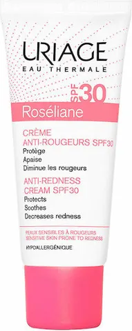 Uriage Rosaliane Ενυδατική Κρέμα Προσώπου με SPF30 κατά της Ερυθρότητας με Centella Asiatica 40ml
