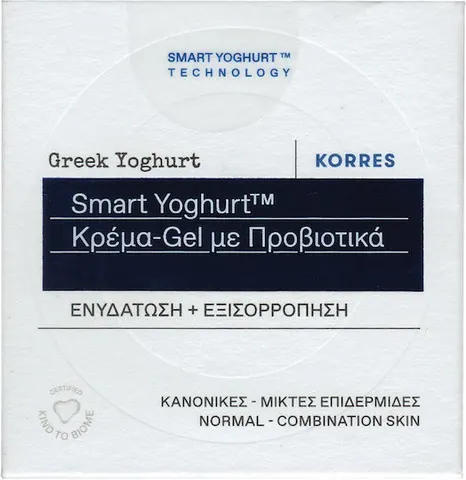 Korres Greek Yoghurt Smart Probiotic Gel-Cream Κρέμα Τζελ Προσώπου για Ενυδάτωση & Εξισορρόπηση 40ml