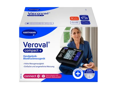 Πιεσόμετρο Καρπού Veroval Compact Connect Wrist 1τμχ REF:925204 Hartmann