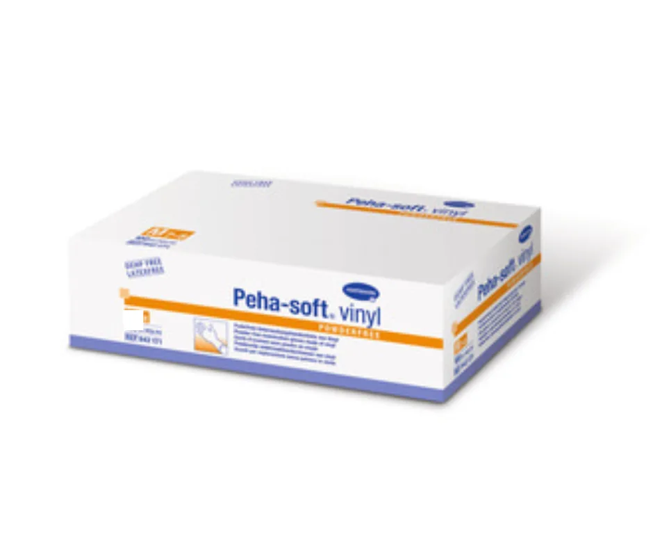 Γάντια Peha-soft Vinyl  Χ.Π. 100τμχ Large REF:942172 Hartmann