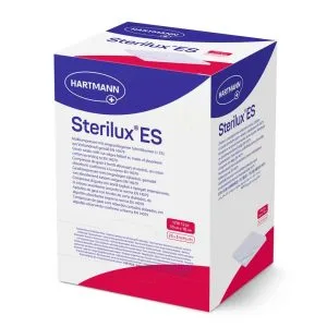 Γάζα Αποστειρωμένη Sterilux ES 17 κλωστών 8πλή 10x10cm 25x2τμχ  REF:205022 Hartmann