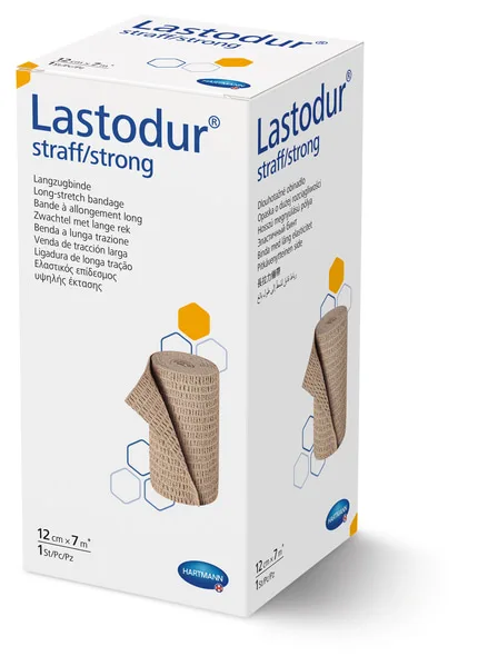 Επίδεσμος Ελαστικός Lastodur Strong Υψηλής Έκτασης για Σταθερή Επίδεση 12cmx7m 1τμχ REF:931666