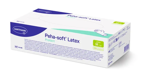 Γάντια Peha-soft Λάτεξ Χ.Π. Protect  100τμχ Medium REF:942008 Hartmann