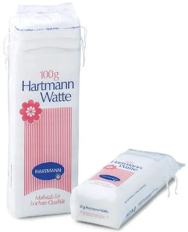 Βαμβάκι Hartmann Watte 400g  Υδρόφιλο, Ιατρικό, 100% Φυσικό REF:110129