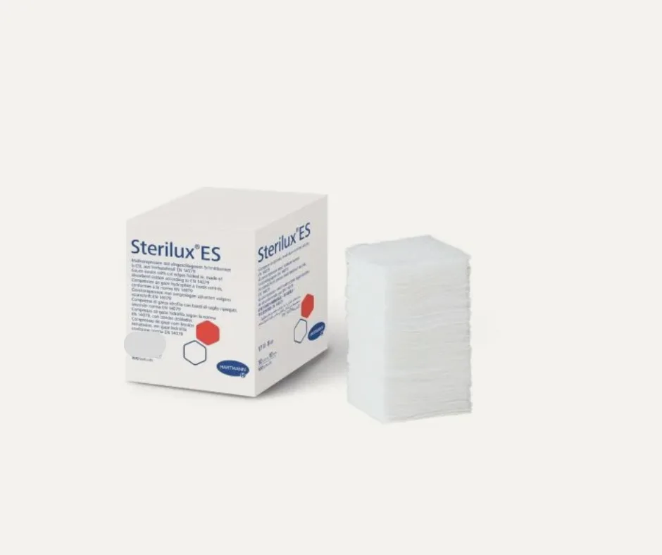 Γάζα μη Αποστ. Sterilux ES 17 κλωστών 8πλή  7,5x10cm  100τμχ REF:418803 Hartmann (Κ.Π)