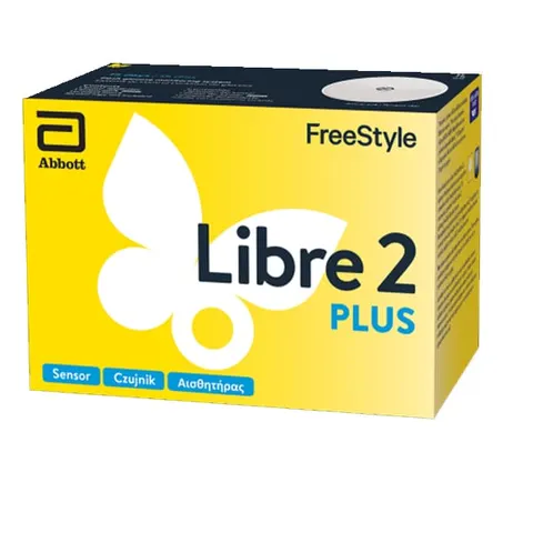 Abbott FreeStyle Libre 2 Plus Sensor Αισθητήρας Παρακολούθησης Γλυκόζης, 1τεμ
