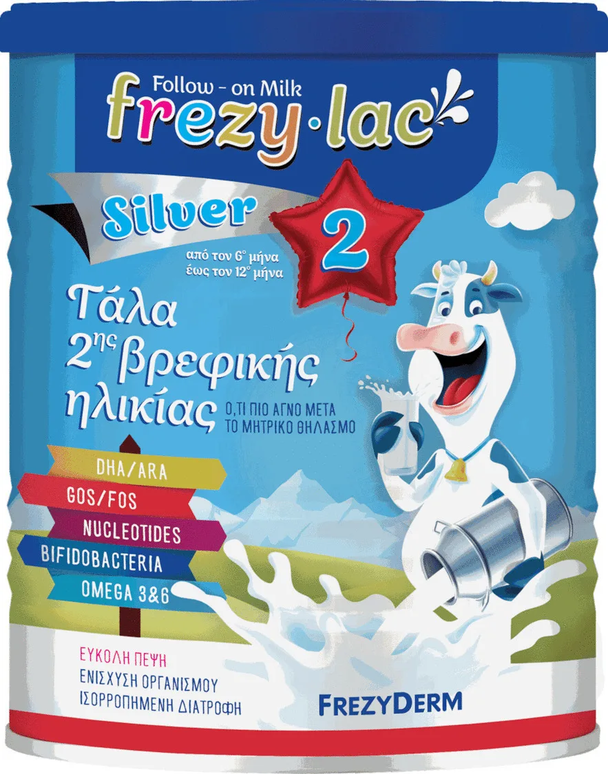 Frezyderm Γάλα σε Σκόνη Frezylac Silver 2 ,  6m+ 400g