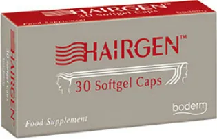 Boderm Hairgen Συμπλήρωμα Διατροφής κατά της Τριχόπτωσης, 30 softgel caps