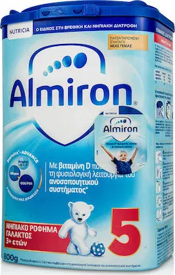 Nutricia Almiron 5 Νηπιακό Ρόφημα Γάλακτος 3+ Ετών, 800gr