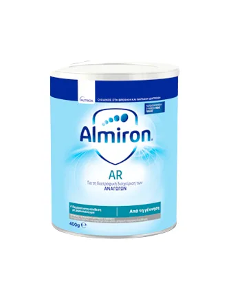 Nutricia Almiron AR Αντιαναγωγικό Βρεφικό Γάλα Για Βρέφη Από Την Γέννηση 400gr