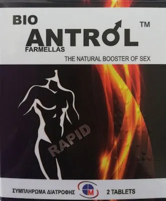 Medichrom Bio Antrol Rapid Φυσικό Συμπλήρωμα Διατροφής Για Την Σεξουαλική Τόνωση Του Άνδρα 2 Ταμπλέτες