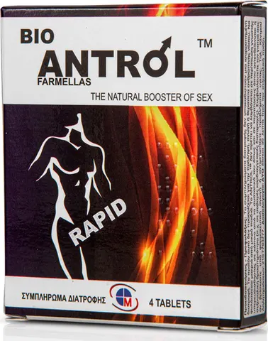Medichrom Bio Antrol Rapid Συμπλήρωμα για την Σεξουαλική Υγεία 4 ταμπλέτες