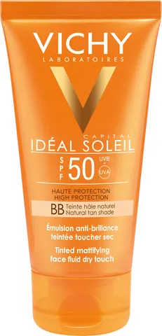 Vichy Ideal Soleil Mattifying Fluid Dry Touch Αδιάβροχη Αντηλιακή Κρέμα Προσώπου SPF30 50ml