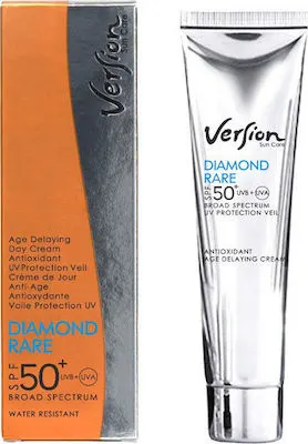 Version Diamond Rare SPF50+ Αντιηλιακή Αντιγηραντική Κρέμα Προσώπου για Κανονικό/Ξηρό Δέρμα 60ml