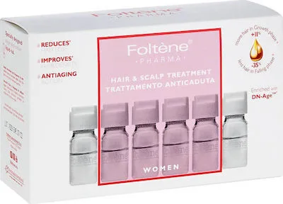 Foltene Hair & Scalp Treatment Αμπούλες Μαλλιών κατά της Τριχόπτωσης για Γυναίκες 12x6ml