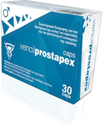 Vencil Prostapex Συμπλήρωμα για την Υγεία του Προστάτη 30 κάψουλες