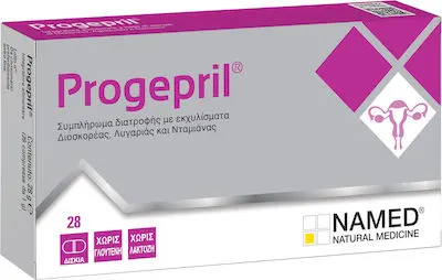 Named Progepril, Συμπλήρωμα Διατροφής Για Την Αντιμετώπιση Των Διαταραχών Του Εμμηνορροϊκού Κύκλου 28tabs.