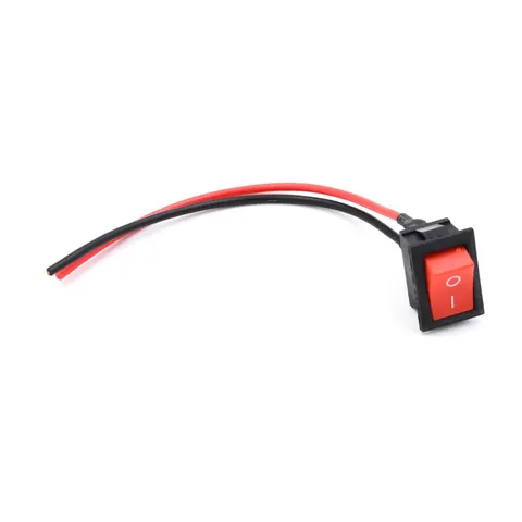 Διακόπτης Παραλληλόγραμμος on/off 12V-24V   23239
