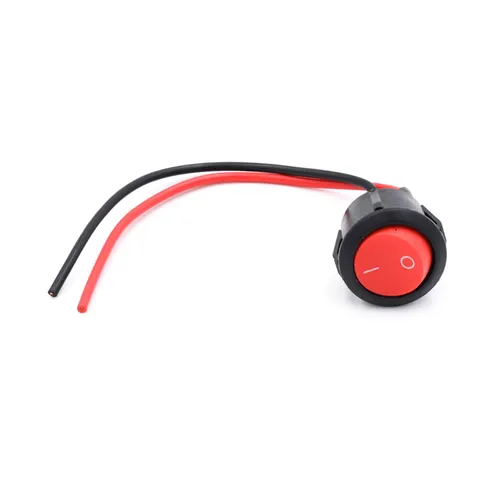 Διακόπτης Στρόγγυλος  on/off 12V-24V   23238
