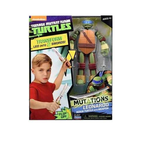 Giochi Preziosi TMNT MUTATIONS TRANSFORM  Leonardo Χελωνονιτζάκια Asst 91470 TUM01201