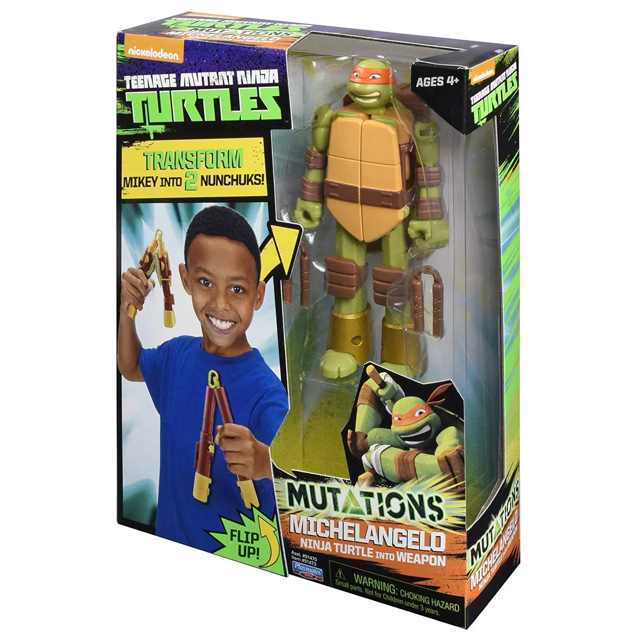 Giochi Preziosi TMNT MUTATIONS TRANSFORM  RAPHAEL Χελωνονιτζάκια Asst 91470 TUM01201