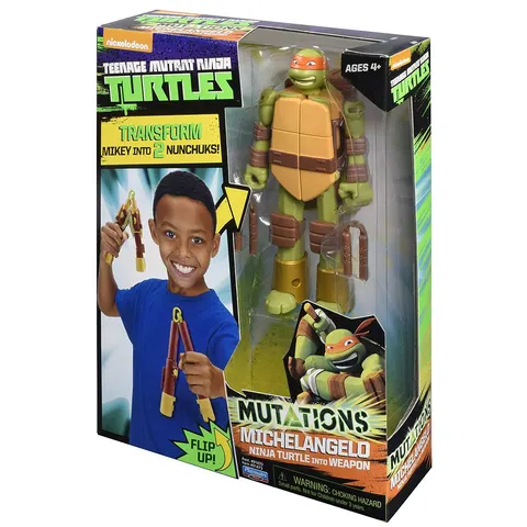 Giochi Preziosi TMNT MUTATIONS TRANSFORM  RAPHAEL Χελωνονιτζάκια Asst 91470 TUM01201