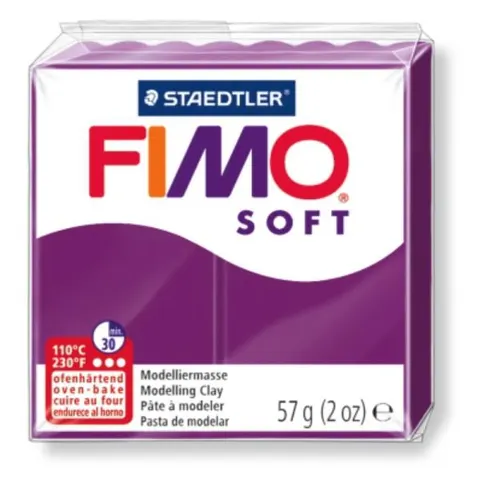 Staedtler Fimo Effect PURPLE Πολυμερικός Πηλός 57gr